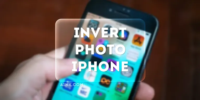 invert photo iphone