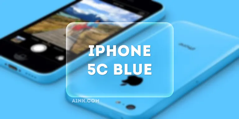 iphone 5c blue