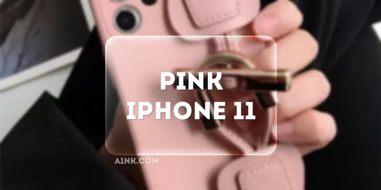 pink iphone 11